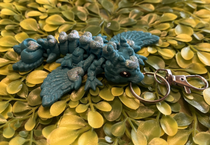 Heart/Butterfly Dragon Keychain Assort
