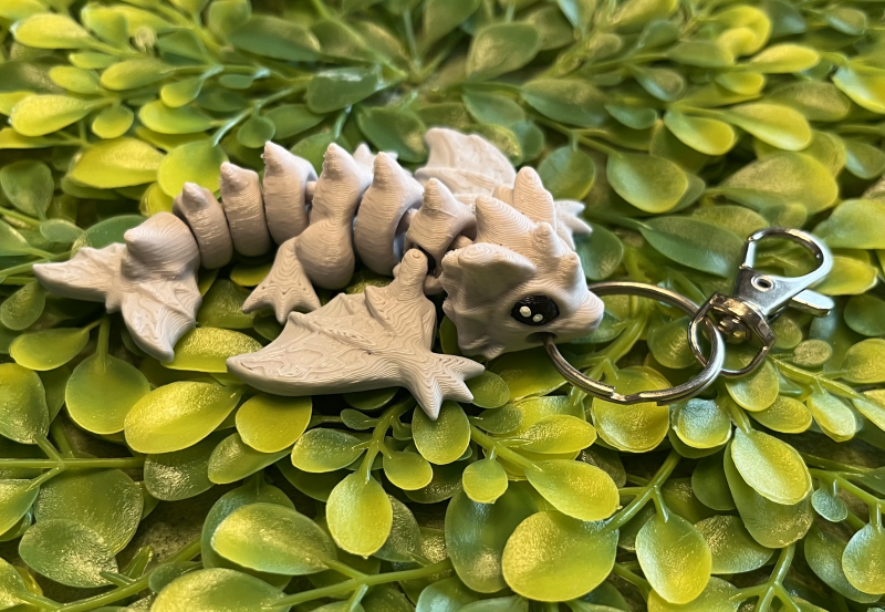 Tiny Wyvern Keychain - Image 2